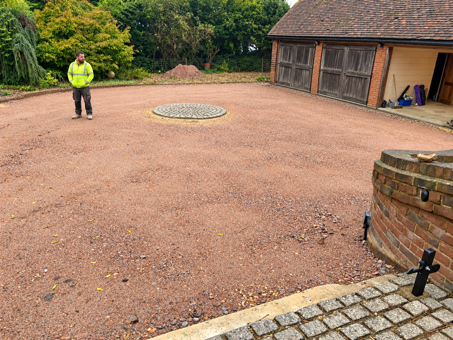 Completed tarmac driveway in Chiswick West London